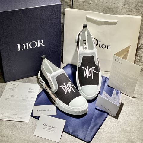 dior b23 slip on sneaker